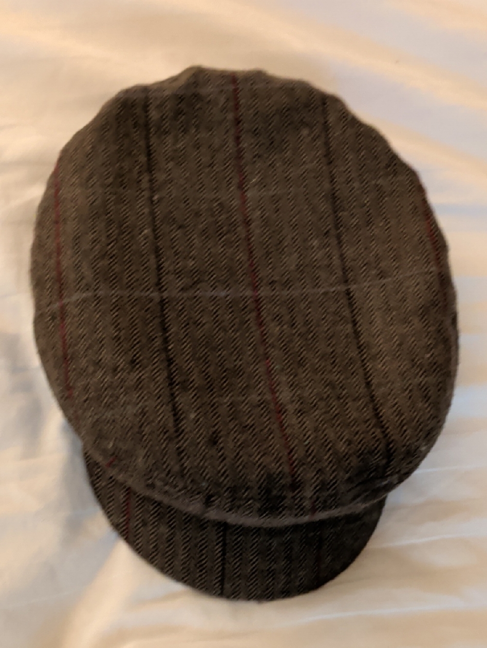 Brixton Quilted Liner in Red with Black Crest Patch